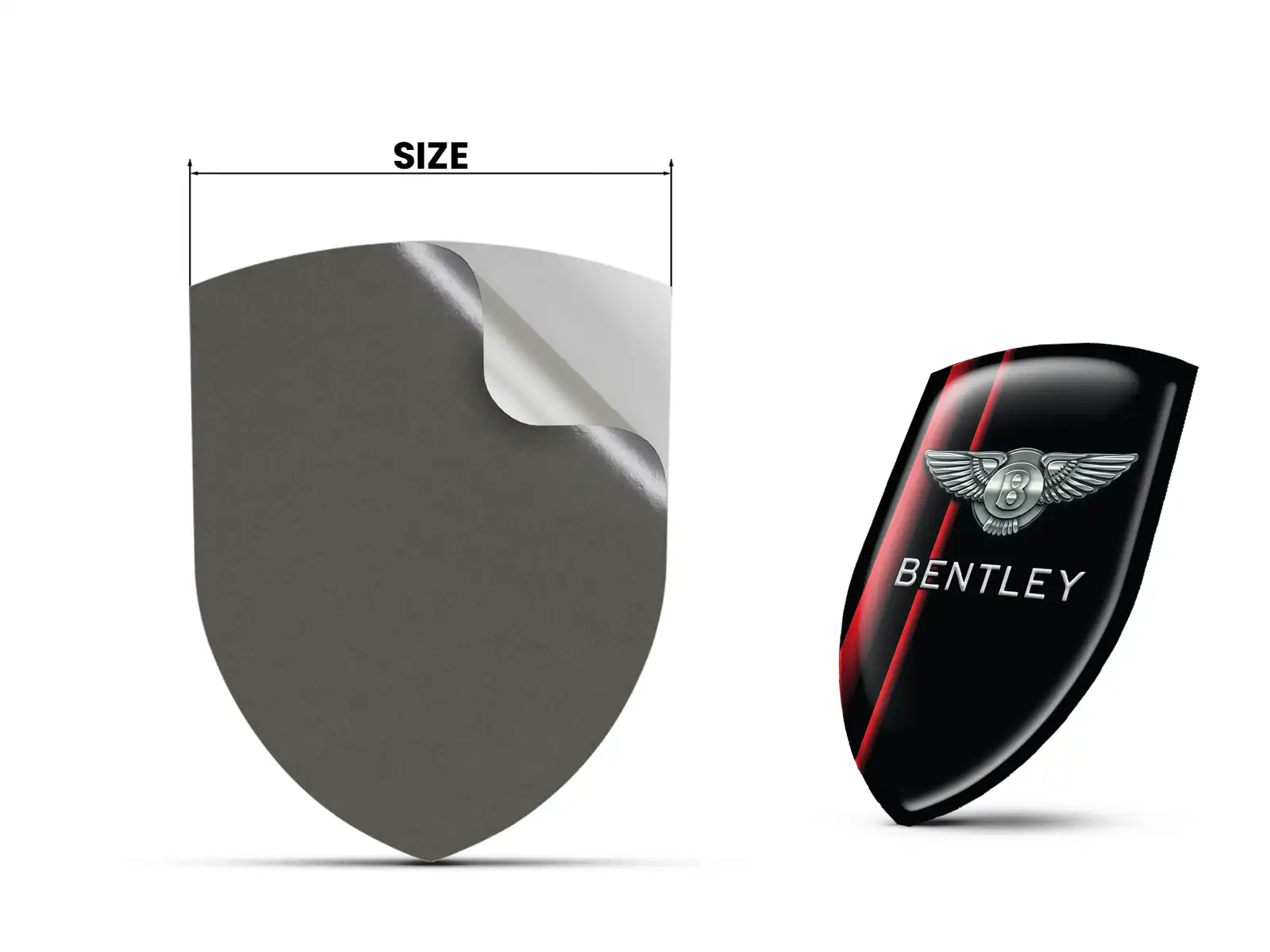 Bentley Adesivi Auto Grandi Max Pro Durevoli Edizione Moderna